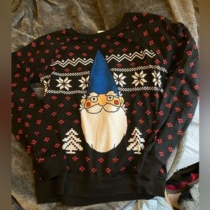 Garden gnome Christmas sweater